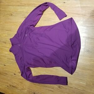 Adidas purple 1/4 zip pullover szXL like new condition